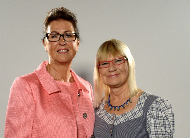 Marlene Eriksson och Marie-Louise Danielsson. Foto: Janerik Henriksson / TT Marlene Eriksson och Marie-Louise Danielsson. Foto: Janerik Henriksson / TT